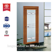 Puerta moderna puerta corredera pvc cuarto de baño puerta diseño lowes puerta interior